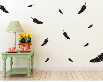 A Set of Feathers  Modern Wall Art Sticker